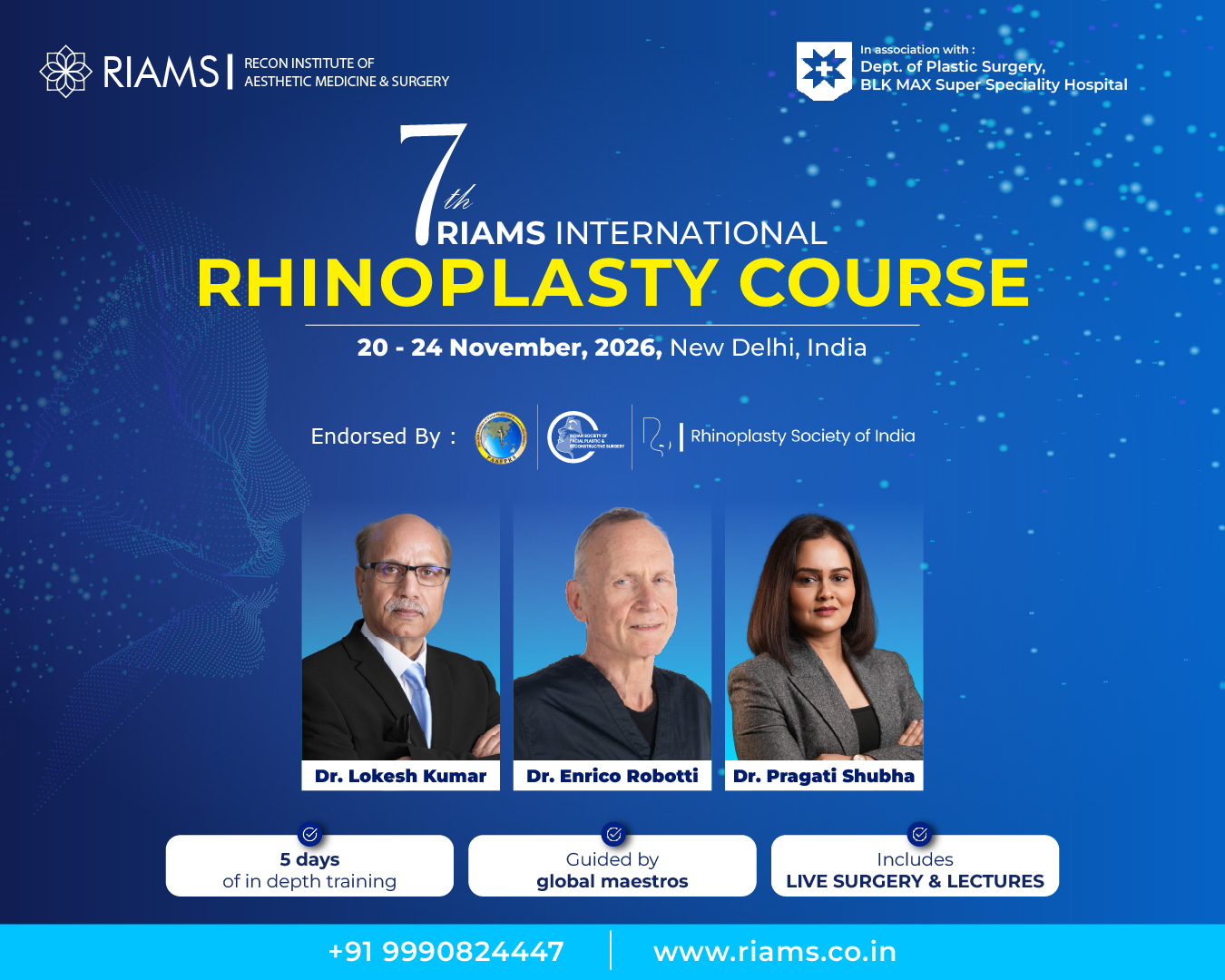 7th RIAMS International Rhinoplasty Intensive Course
